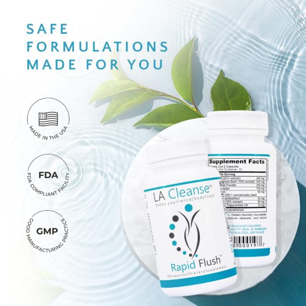 Paquete cápsulas detox y limpieza LA Cleanse