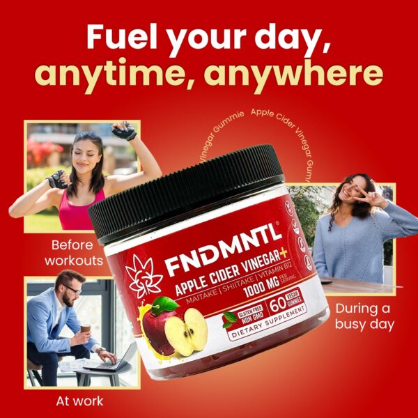 Gomitas FNDMNTL suplemento natural digestivo