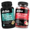 Suplementos limpieza colon detox y gomitas ACV con jengibre