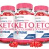Liberty Bites Keto ACV gummies extreme paquete de 3 total 180 gomitas