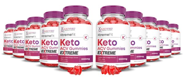 Xtreme Fit Keto gomitas vinagre sidra manzana saludable