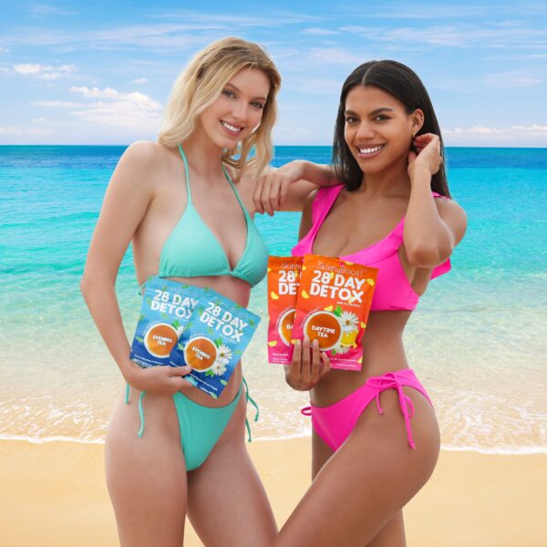 Té Skinny Boost de día sabor cítrico menta natural