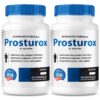 Frasco Prosturox con etiqueta frontal