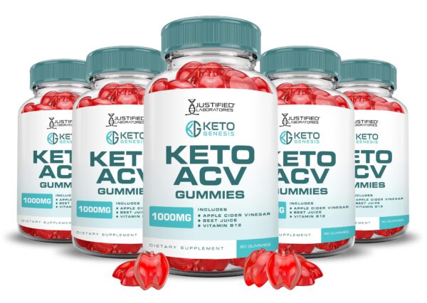 keto genesis acv gummies gomitas vinagre sidra paquete cinco