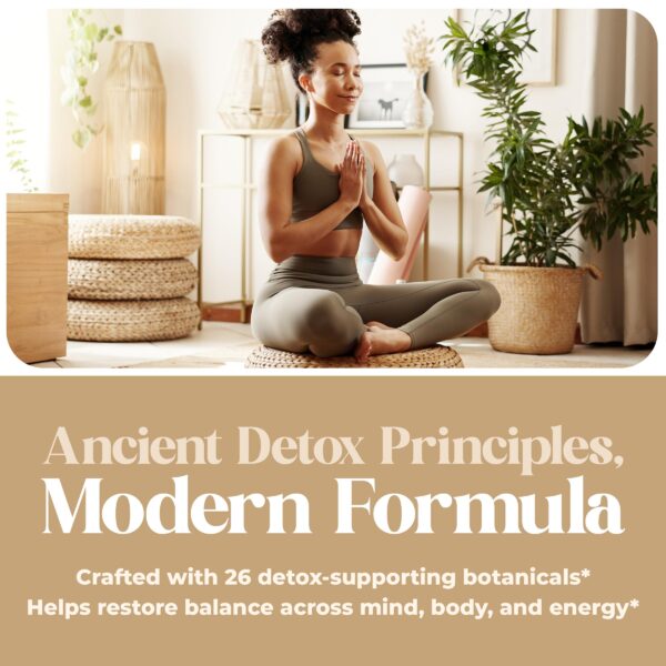 Cápsulas vegetarianas Essential Detox para purificación corporal