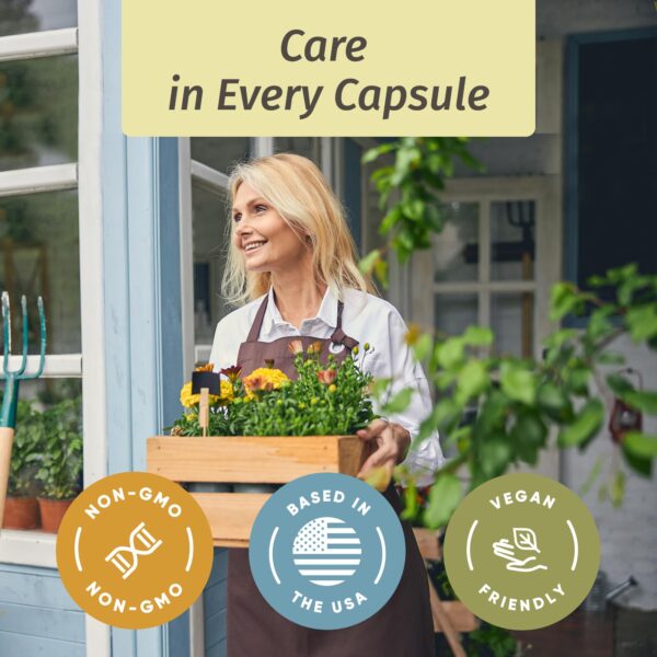 Cápsulas Herbamama para digestión con ingredientes vegetales