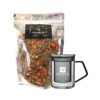 Set Detox Delight té natural y taza vidrio borosilicato