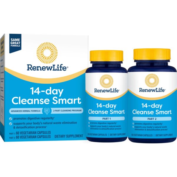 Renew Life Cleanse Smart caja del programa de limpieza avanzada