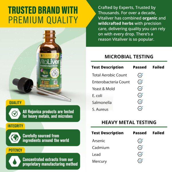 Suplementos naturales Bright Lungs y VitaLiver Rejuvica