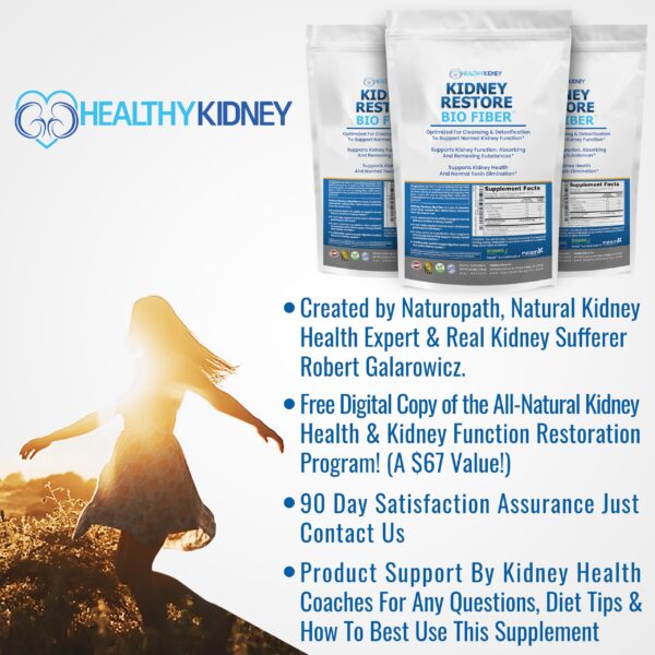 Combo detox y soporte renal con bicarbonato y Bio Fiber Combo detox y soporte renal con bicarbonato y Bio Fiber