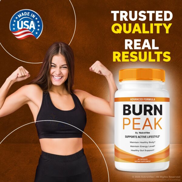 Logo BurnPeak en envase