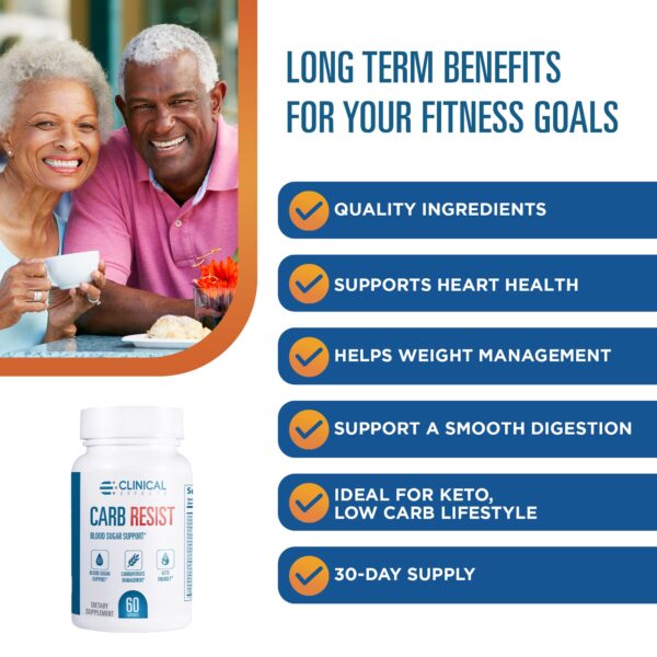 Carb Resist fórmula de Vitamina C y magnesio para salud