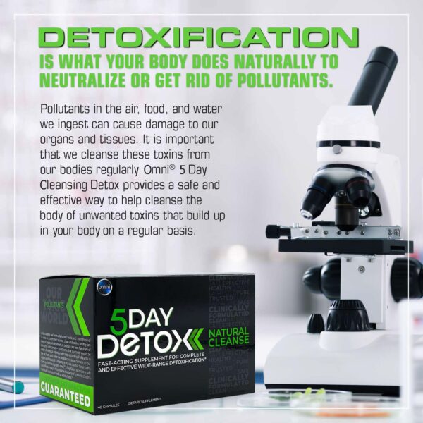 empaque completo wellgenix omni detox 40 capsulas limpieza natural