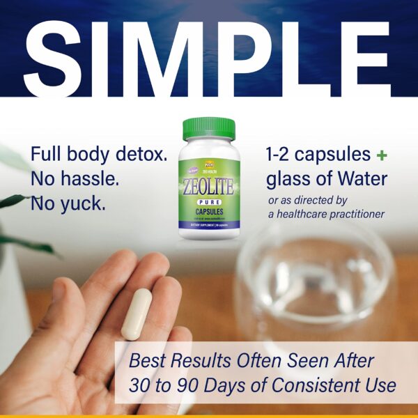 Zeolite Pure suplemento detoxificación profunda y segura