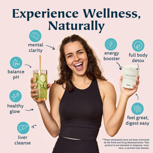 Polvo zeolita para fortalecer sistema inmunológico