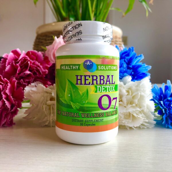 Paquete Herbal Detox 07 90 cápsulas para salud digestiva y hepática