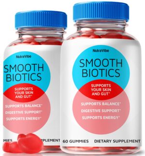 Paquete de gomitas Smooth Biotics para mujeres