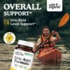 Cápsulas naturales Wild & Organic para soporte de ácido úrico