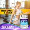 Paquete de Toplux Keto Blocker 1800mg suplemento dieta cetogénica
