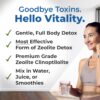 Detox zeolita clinoptilolita Healthy by Nature 200 gramos