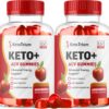 Paquete de 2 gomitas Keto Trium ACV para pérdida de peso