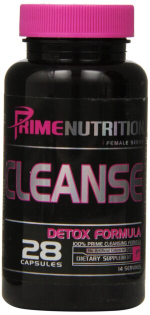 Envase cápsulas Prime Nutrition Cleanse 28 unidades