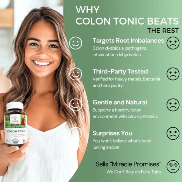 Botella de suavizantes naturales de heces 60 pastillas