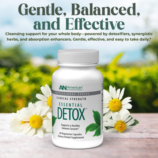 Suplemento para detoxificación y equilibrio metabólico Essential Detox
