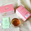 té Wins Town presentación caja para salud uterina y antienvejecimiento