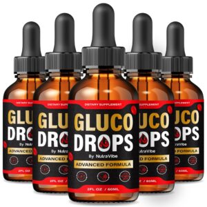 Frasco de Gluco Drops nutravibe front
