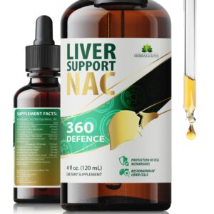 Liver Support NAC 360 Defense suplemento líquido para salud hepática Liver Support NAC 360 Defense suplemento líquido para salud hepática