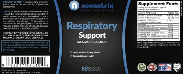 Vista general del paquete Neonutrix