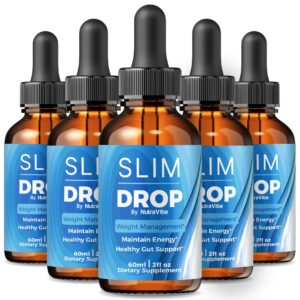 Frasco NutraVibe Slimdrop con gotero Frasco NutraVibe Slimdrop con gotero