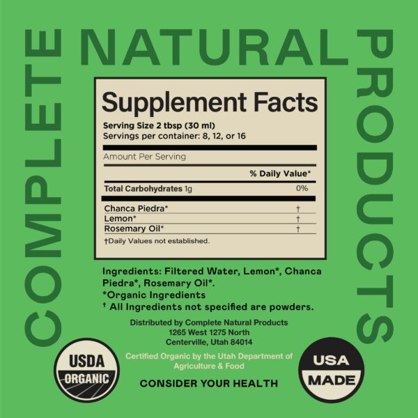 Paquete completo natural products para salud rinones y vesícula