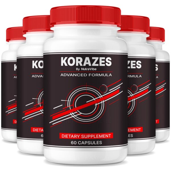 Korazes cápsulas frasco frontal