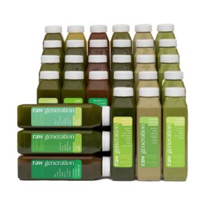 Raw Generation jugos detox limpieza digestiva 5 días