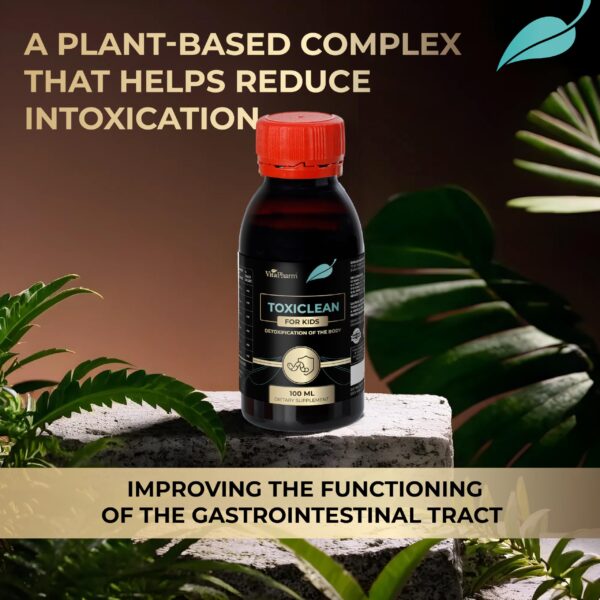 Mezcla herbal natural para salud intestinal VitaPharm Toxiclean