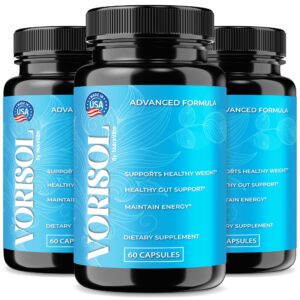 Frasco de Vorisol con etiqueta