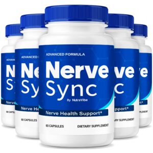 NutraVibe Nerve Sync cápsulas frente