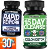 Suplemento limpieza colon 15 días para desintoxicación y salud digestiva