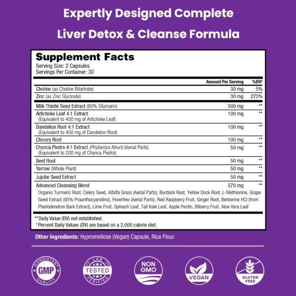 Garantía de calidad NutraChamps suplemento herbal para hígado y pulmones