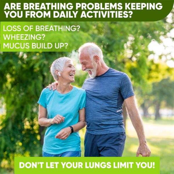 Suplemento pulmonar NutraPro ingredientes naturales