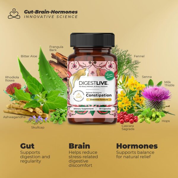DigestLive laxante para alivio estreñimiento en mujeres