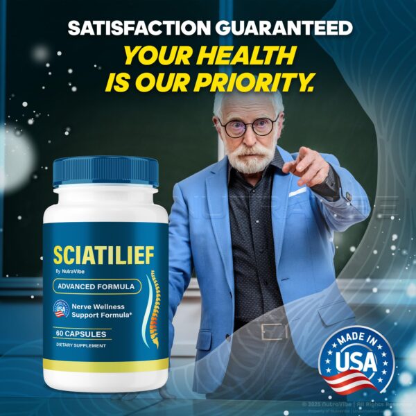 Empaque y sello Sciatilief Empaque y sello Sciatilief