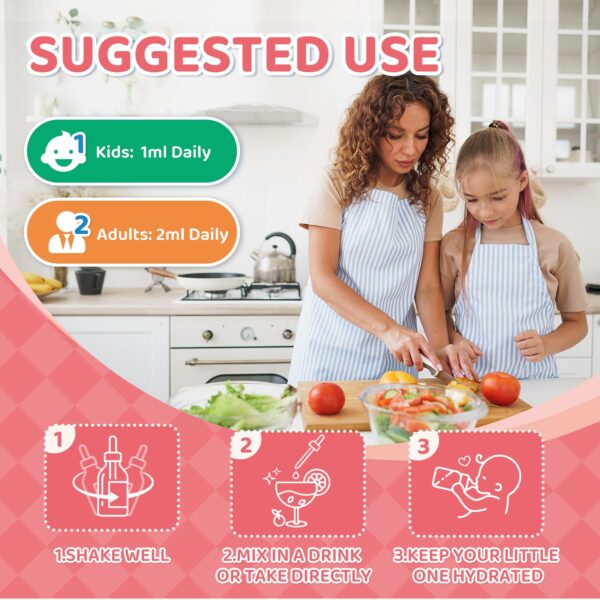 Gotas detox de zeolite sin gluten ni azúcar.