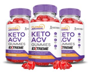 Gominolas Turbo Ripped Keto ACV 2000mg empaquetado tres unidades Gominolas Turbo Ripped Keto ACV 2000mg empaquetado tres unidades