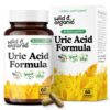 Botella de Wild & Organic fórmula para ácido úrico con 60 cápsulas