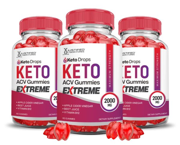 Keto Drops ACV Gummies Extreme 2000mg sabor dulce y nutritivo Keto Drops ACV Gummies Extreme 2000mg sabor dulce y nutritivo