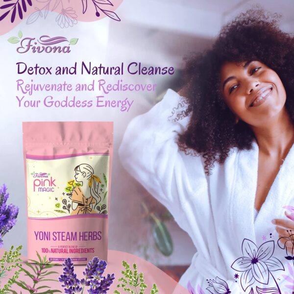 paquete hierbas vapor yoni fivona pink magic